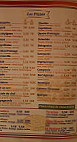 Escale Pizza menu