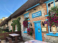 The Blue Door inside