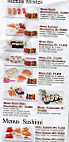 Sushi Edokko menu