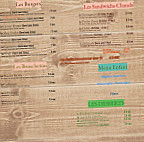 Le Chihuahua menu