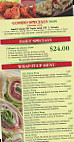 Mancinos Pizza Grinders menu