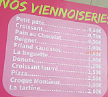 Chez Nelly menu