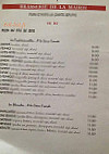 Brasserie De La Mairie menu