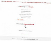 Le Bistrot Blonvillais menu