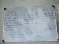 Taqueria Sultepec menu