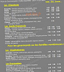 Le Cosi menu