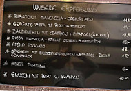 Pizzeria La Rustica menu