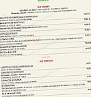 Le Cactus menu