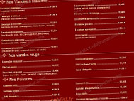 La Toscana menu