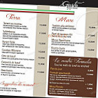 Gusto menu