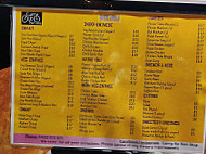 Curry Up Non Stop Indian Food Truck menu