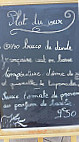 Le Mardaric menu