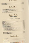 Restaurant La Romantica menu