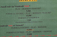 Le Kreol menu