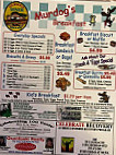 Murdogs Diner Drive-in menu