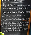 La Spiga d'Oro menu