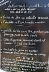 La Cave menu