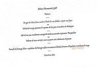 Auberge De Boisset menu