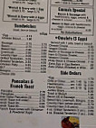 Badin Lake Family menu