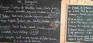 Le Comptoir des Saveurs menu