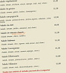 Il Ristorante menu