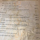 Restaurant Om menu