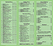 Valby Grill menu