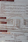 Le Relais De Meucon menu