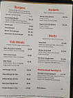 Old Homestead Cafe menu