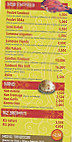 Oullins Tandoori menu