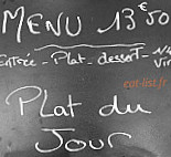 Le Relais Des Pins menu