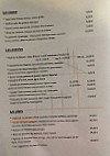 La Maison menu