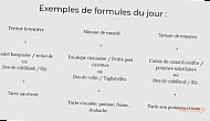 Le Relais Du Perigod Noir menu