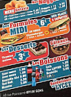 La Sandwicherie Du Lycée menu