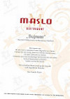 Maslo menu