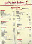 Rest'au Petit Bonheur menu