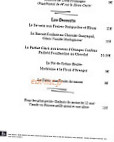 Quai 23 menu