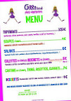 Grrrfood menu