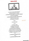 Le Bistrot de Bernay menu