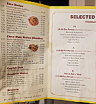 China China menu