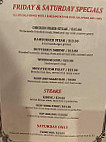 Kountry Korner Cafe menu