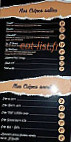 Au Fil de l'Eau menu