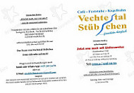 Vechtetal Stübchen menu