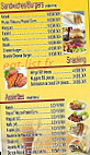 Ali Baba Indian Kebab menu