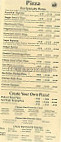 Pizza Hut menu
