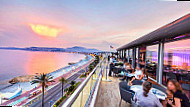 Calade rooftop restaurant food