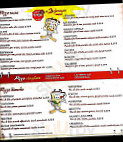 Pizzstop menu