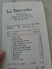 La Tabernita menu