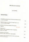 Ma Belle Cuisine menu