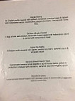 Mrs Mitchell's Kitchen menu